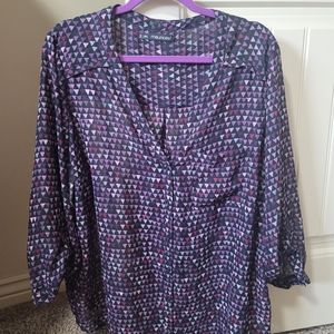 Maurices Purple blouse